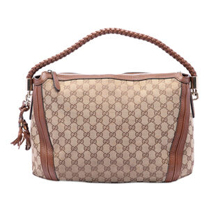 Pre-Loved Gucci Medium GG Canvas Bella Shoulder Bag